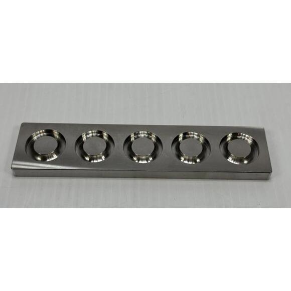 Squaremade Exotic Metal Precision Made‎ CNC Machined Rings Minimalist Base Only